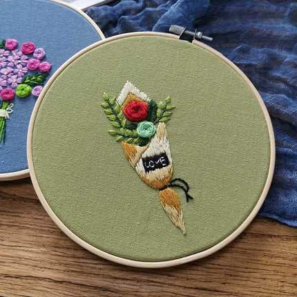 Floral Embroidery Kit - Wnkrs