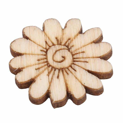 Cute Wooden Flower Heads - Wnkrs