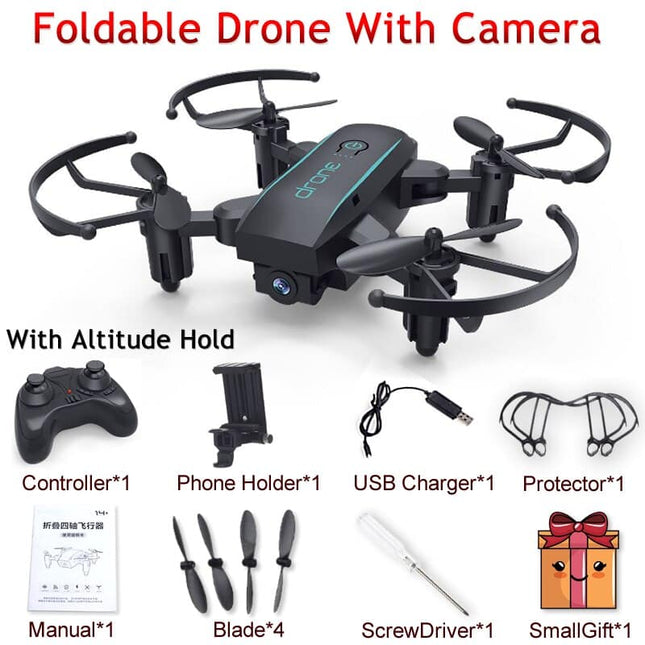 Foldable Compact Drone with FPV Camera - Wnkrs