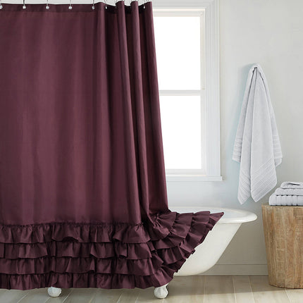 Fashion And Environment-friendly Polyester Fabrics Thickened Shower Curtain - Wnkrs