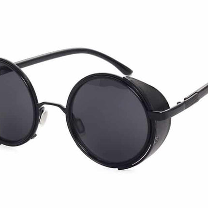 Unisex Round Retro Sunglasses - Wnkrs