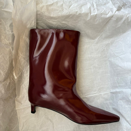 Bottes larges de luxe légères et minimalistes pour femmes