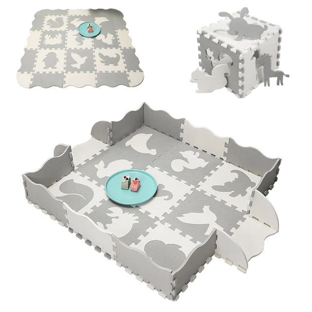 9/16 Pcs Set Floor Mat Puzzle for Children