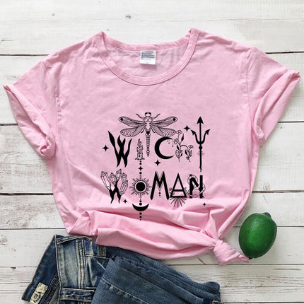 Women's Witchy Cotton T-Shirt - Wnkrs