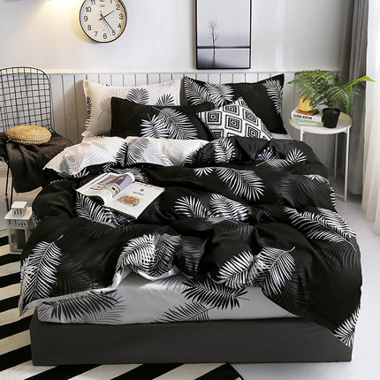 Printed Four-piece Eyelashes Foreign Trade Size Bedding Products - Wnkrs