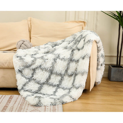 Tie Dyed Winter Double Layer Blanket - Wnkrs