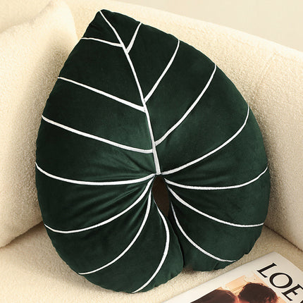 Green Plant Pillow Home Philodendron - Wnkrs
