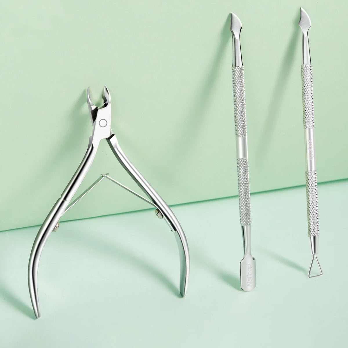 Three-Piece Stainless Steel Nail-Care Tool Set