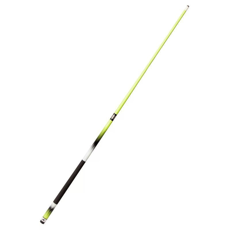 Deluxe Neon Green Fade 58" Composite 2-Piece Billiards Cue