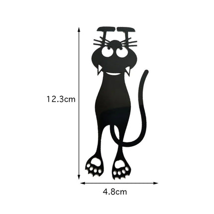 Cute Black Cat Bookmark - Wnkrs