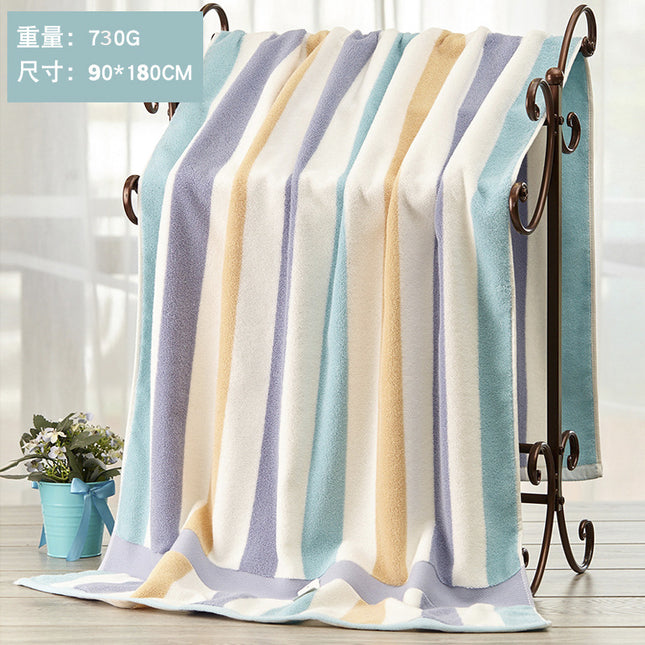 Cotton Absorbent Large Bath Towel - Wnkrs