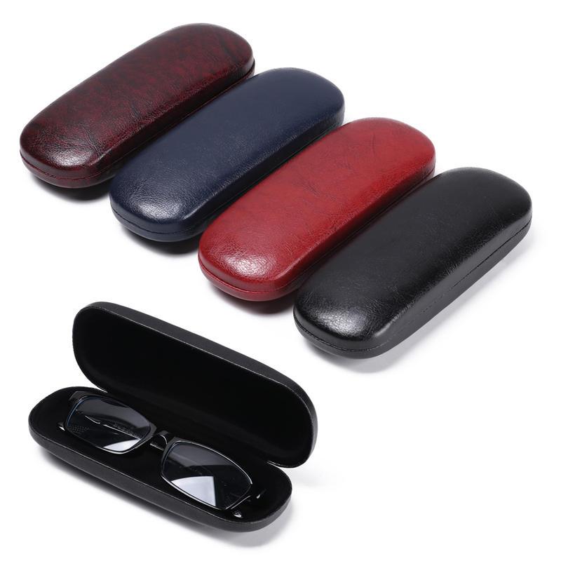 PU Leather Hard-Frame Spectacle Case