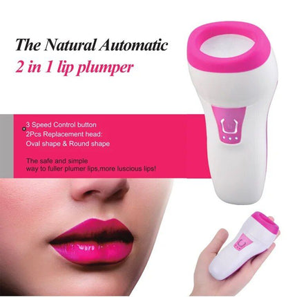 Electric Lip Plumping Enhancer - Portable, Sexy Fuller Lips Tool - Wnkrs