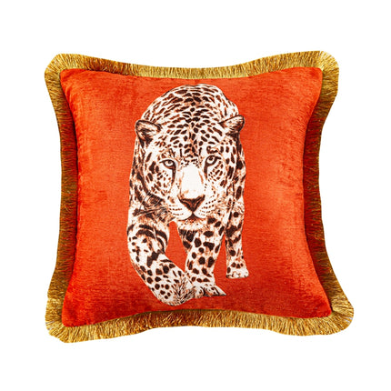 Fashion Leopard Sofa Waist Cushion Tide Brand Pillowcase - Wnkrs