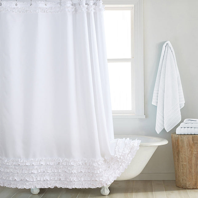 Fashion And Environment-friendly Polyester Fabrics Thickened Shower Curtain - Wnkrs