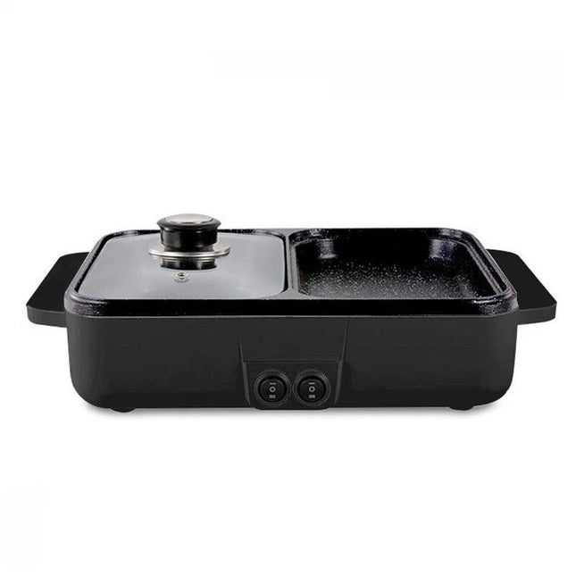 1200W Multifunctional Electric BBQ Grill & Hot Pot - Wnkrs
