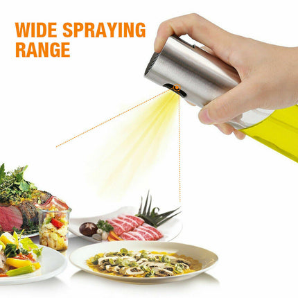Olive Oil Sprayer Cooking Mister Spray Fine Bottle Oil Dispenser Kitchen - Wnkrs