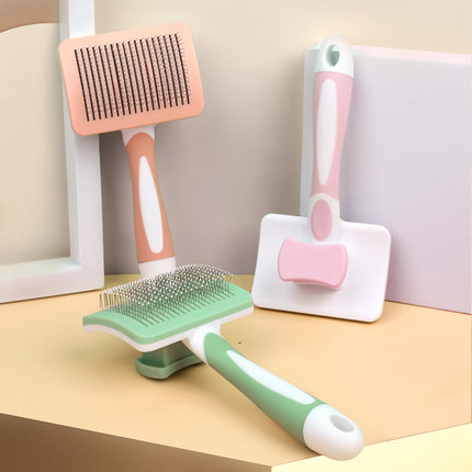 Brosse autonettoyante pour chat et poils d'animaux : un indispensable pour le toilettage des animaux de compagnie heureux