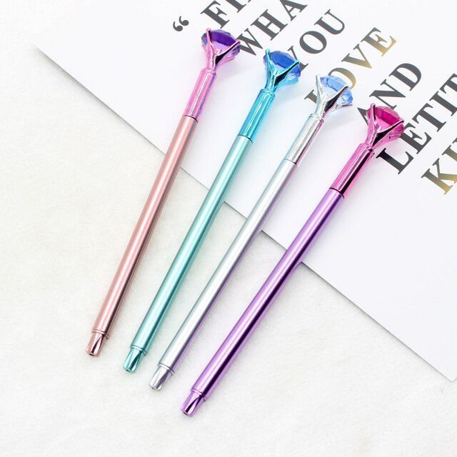 25 Pcs Creative Diamond Stone Gel Pens Gift Set