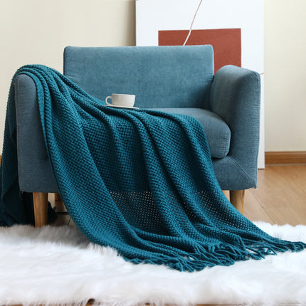 Office Sofa Nap Knitting Blanket - Wnkrs