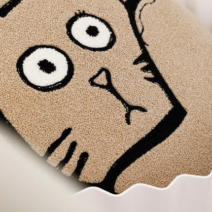 Modern Art Sofa Pillow Living Room Round Cute Cartoon - Wnkrs