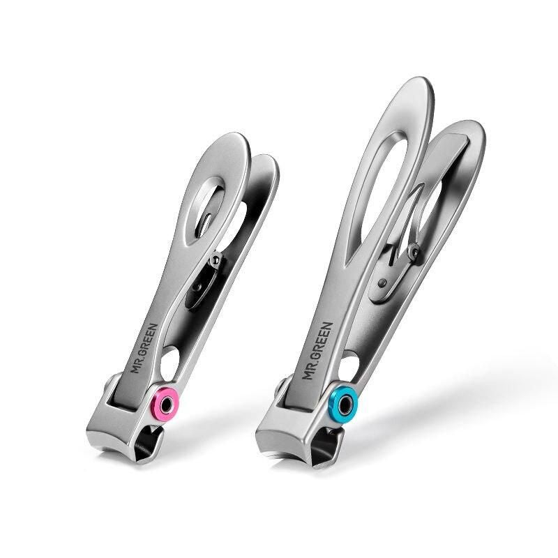 Premium Stainless Steel Nail Clippers for Fingernails and Toenails