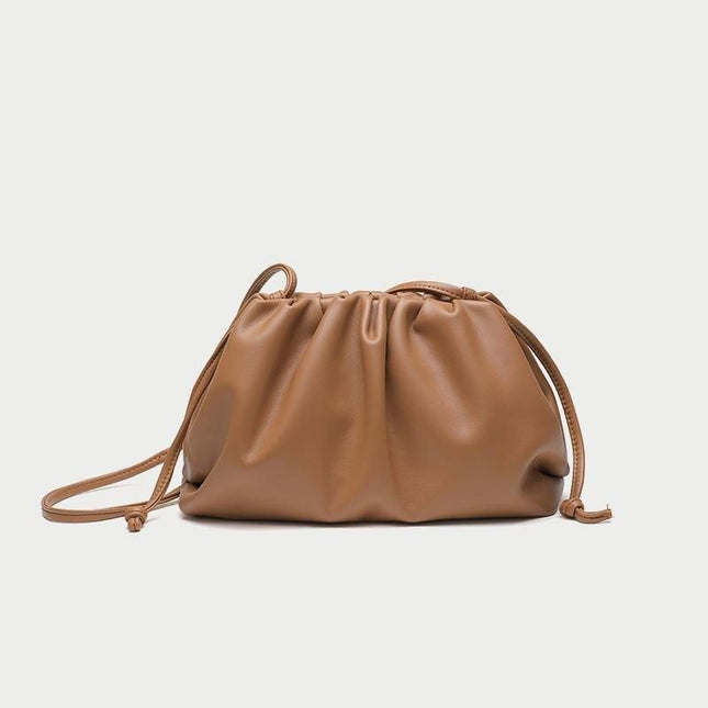 Elegant Soft PU Leather Crossbody Shoulder Bag - Wnkrs