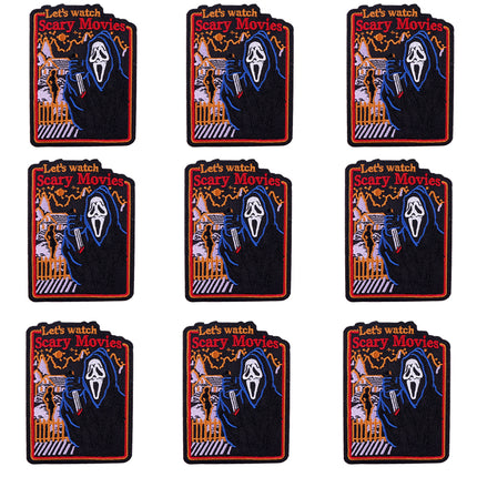 Punk Personality Skull Embroidered Patch - Wnkrs