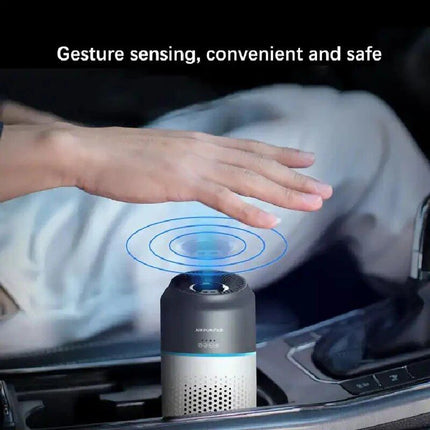 Portable Mini HEPA Car Air Purifier with Auto-Sensor Technology - Wnkrs