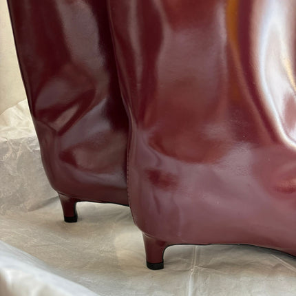 Bottes larges de luxe légères et minimalistes pour femmes