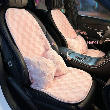 Winter Plush Car Seat Cushion: Ultra-Soft Warmth for Autumn & Winter - Wnkrs