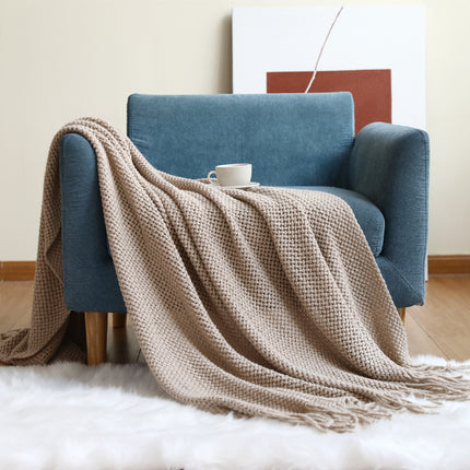Office Sofa Nap Knitting Blanket - Wnkrs