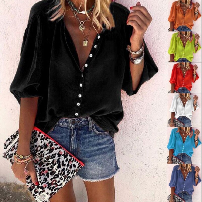 Women's Summer Chiffon Blouse