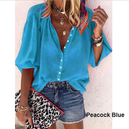 Women's Summer Chiffon Blouse - Wnkrs