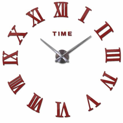 DIY Roman Numerals Wall Clock - wnkrs