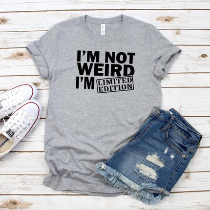 Women's T-Shirt with Letter Print - Wnkrs