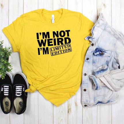 Women's T-Shirt with Letter Print - Wnkrs
