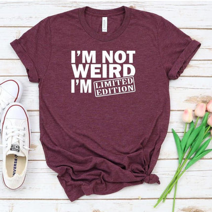 Women's T-Shirt with Letter Print - Wnkrs