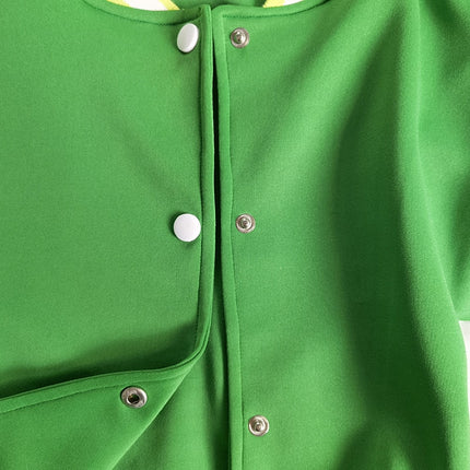 Women's Retro Style Crop Bomber Jacket - Wnkrs