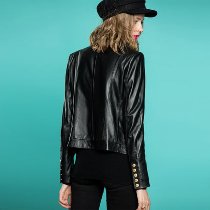 Women's Stylish Leather Jacket - Wnkrs