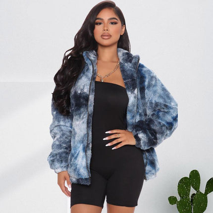 Tie Dye Velvet Jacket - Wnkrs