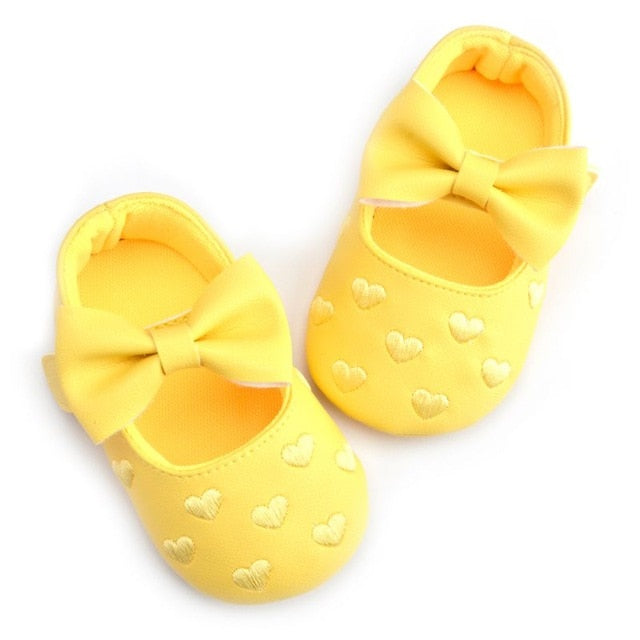 Baby Girl's Hearts Patterned Summer Shoes - Wnkrs