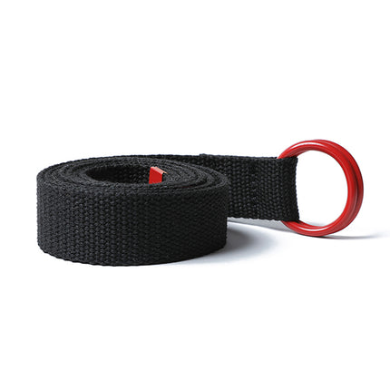 Unisex Casual Style Double Ring Belt - Wnkrs