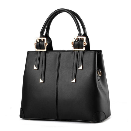 Elegant Classic Solid Color Women's Handbag - Wnkrs