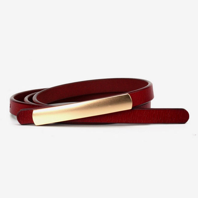 Thin Colorful Women's Waist Belt - Wnkrs