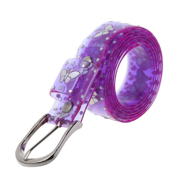 Candy Color Laser Butterfly Belt - Wnkrs