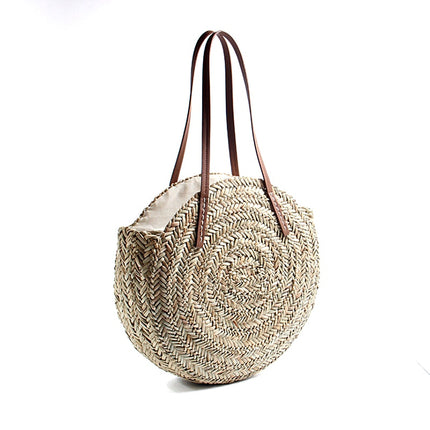 Women's Beach Circular Shaped Handbags - Wnkrs