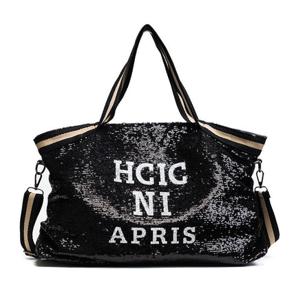 Fashion Sequined Top-Handle Bag - Wnkrs