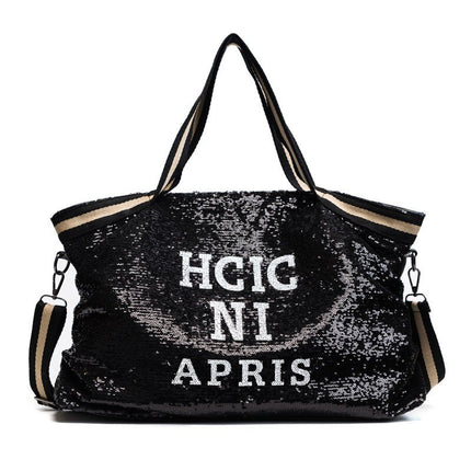 Fashion Sequined Top-Handle Bag - Wnkrs