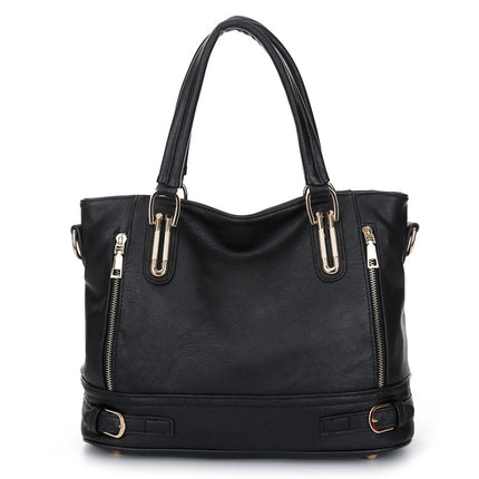 Classic Faux Leather Tote Bag for Women - Wnkrs
